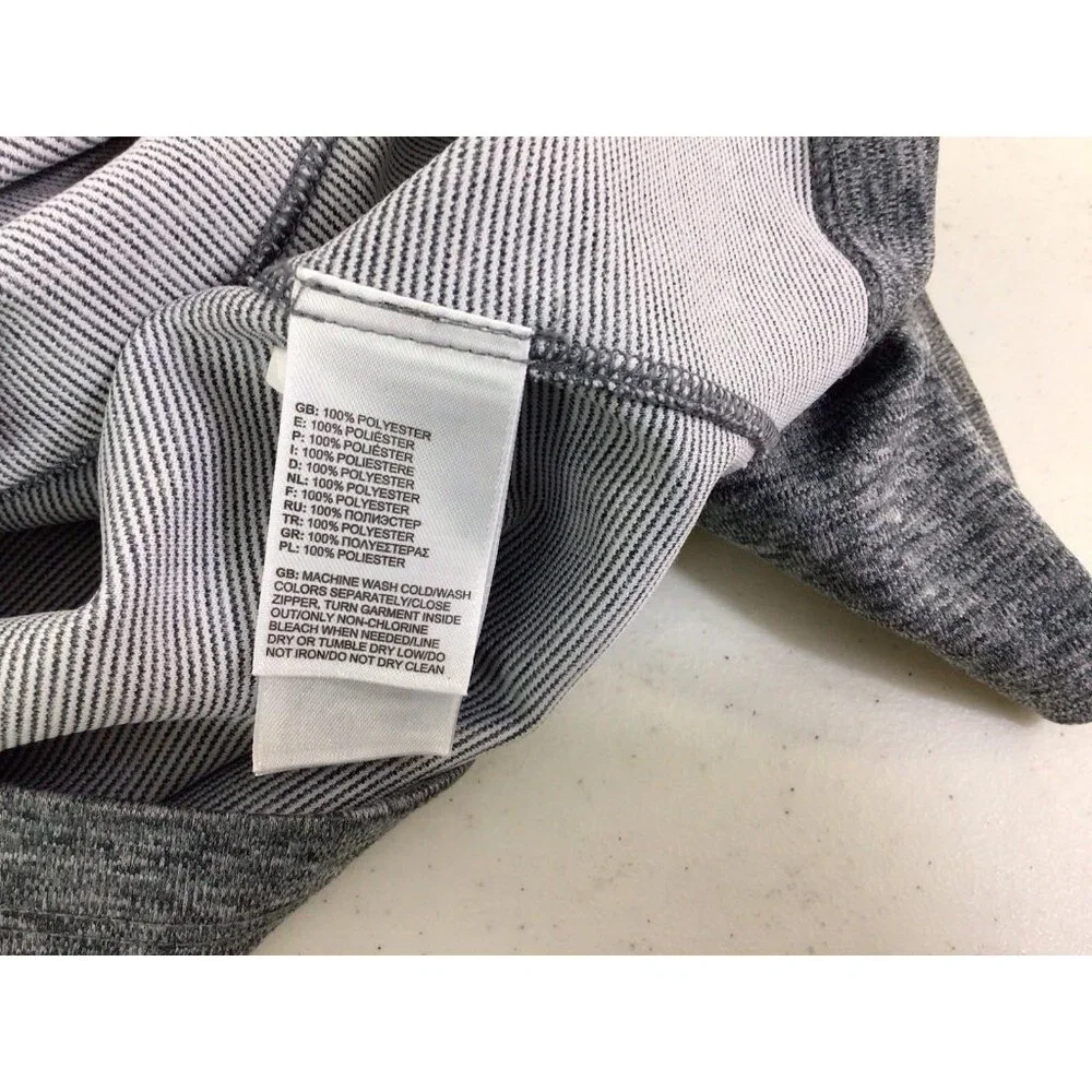 The North Face Gray Tech Flashdry 1/2 Zip Pullover Mens XL - Picture 8 of 9